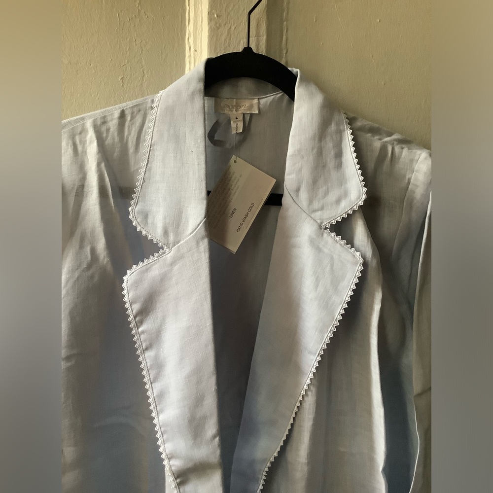 Cocoon by Randi Kristoffersen Ladies Linen Robe - Picture 4 of 11